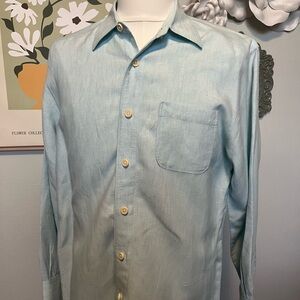 Tommy Bahama Light Blue Casual Button-Down Shirt